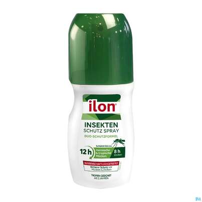 Sie sehen eine Packung Insektenschutz Ilon Spray 60182 100ml, Produktbild: 01 Insektenschutz Ilon Spray 60182 100ml, A-Nr.: 5954201 - 01
