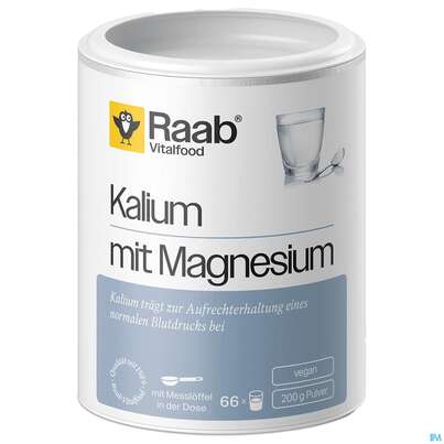 Sie sehen eine Packung Kalium +magnesium Pulver Raab 200g, Produktbild: 02 Kalium +magnesium Pulver Raab 200g, A-Nr.: 5912817 - 02
