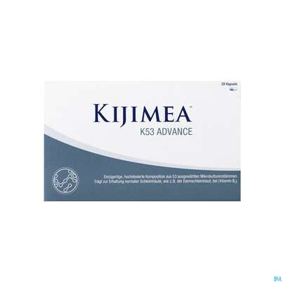 Sie sehen eine Packung Kijimea Kapseln K53/advance 14st, Produktbild: 02 Kijimea Kapseln K53/advance 14st, A-Nr.: 5950870 - 02