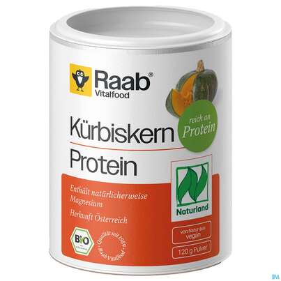 Kuerbiskern Protein Pulver Bio Raab 120g, A-Nr.: 5871449 - 01