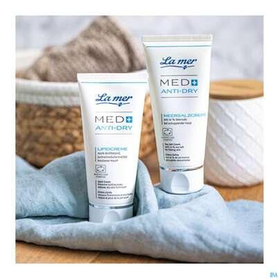 Sie sehen eine Packung La Mer Ohne Parfum Med Meersalzcreme 50ml, Produktbild: 07 La Mer Ohne Parfum Med Meersalzcreme 50ml, A-Nr.: 3265354 - 07