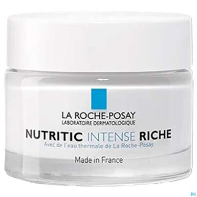 Sie sehen eine Packung La Roche Posay Gesichtspflege Nutritic/intense/aktion Trockene Haut Riche Tiege 50ml, Produktbild: 02 La Roche Posay Gesichtspflege Nutritic/intense/aktion Trockene Haut Riche Tiege 50ml, A-Nr.: 4800884 - 02