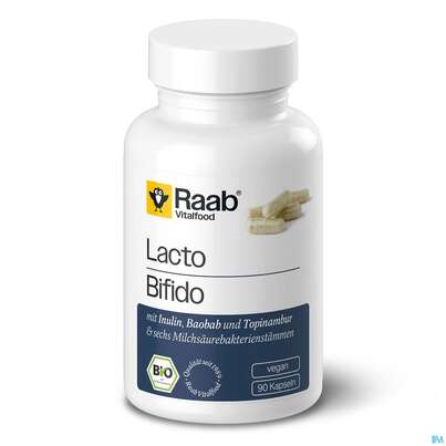 Lacto +bifido Kapseln Bio Raab 90st, A-Nr.: 5870875 - 01