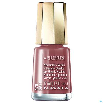 Sie sehen eine Packung Mavala Nagellacke +si 478 Safi 5ml, Produktbild: 01 Mavala Nagellacke +si 478 Safi 5ml, A-Nr.: 5963430 - 01