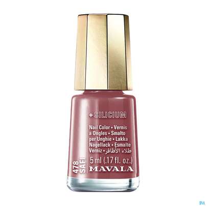 Sie sehen eine Packung Mavala Nagellacke +si 478 Safi 5ml, Produktbild: 02 Mavala Nagellacke +si 478 Safi 5ml, A-Nr.: 5963430 - 02