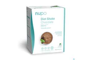 Nupo Lebenswert Diet Shake Choc/mint 10st, A-Nr.: 5738868 - 01