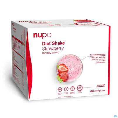 Nupo Lebenswert Diet Shake Strawberry 12st, A-Nr.: 5738845 - 02