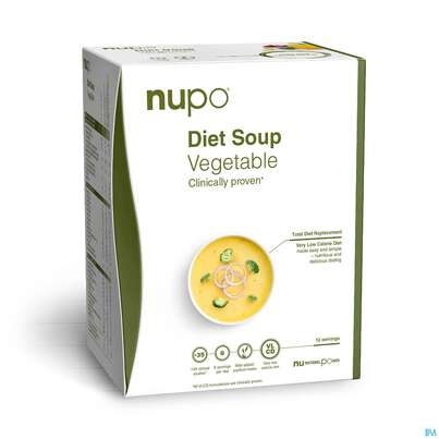 Sie sehen eine Packung Nupo Lebenswert Diet/soup Vegetable 12st, Produktbild: 01 Nupo Lebenswert Diet/soup Vegetable 12st, A-Nr.: 5738905 - 01
