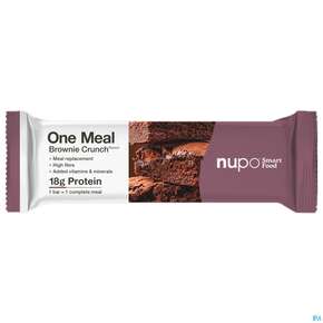 Nupo Riegel Fuer 1 Mahlzeit One Meal Bar Brownie Crunch 97766 60g, A-Nr.: 5296643 - 01