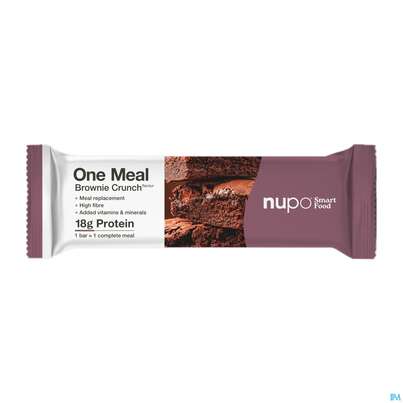 Nupo Riegel Fuer 1 Mahlzeit One Meal Bar Brownie Crunch 97766 60g, A-Nr.: 5296643 - 02