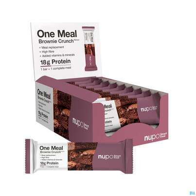 Nupo Riegel Fuer 1 Mahlzeit One Meal Bar Brownie Crunch 97766 60g, A-Nr.: 5296643 - 03