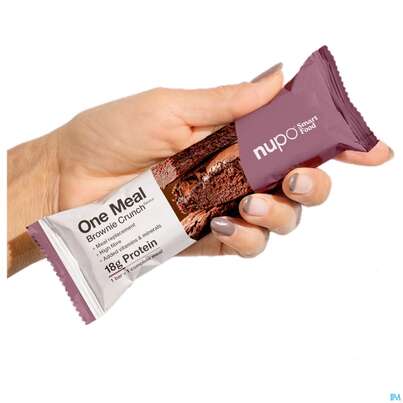Nupo Riegel Fuer 1 Mahlzeit One Meal Bar Brownie Crunch 97766 60g, A-Nr.: 5296643 - 06
