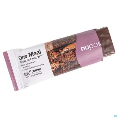 Nupo Riegel Fuer 1 Mahlzeit One Meal Bar Brownie Crunch 97766 60g, A-Nr.: 5296643 - 09