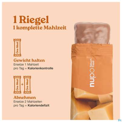 Nupo Riegel Fuer 1 Mahlzeit One Meal Bar Toffee 97767 60g, A-Nr.: 5296666 - 07