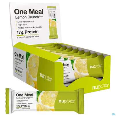 Nupo Riegel Fuer 1 Mahlzeit One Meal Bar Zitrone +joghurt 97767 60g, A-Nr.: 5296637 - 02