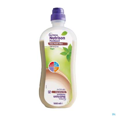 Nutrison 1000ml Sondennahrung Mf Ballaststoffe Soya Plantbased 8st, A-Nr.: 5829134 - 02
