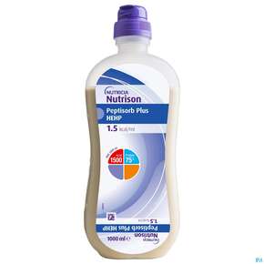 Nutrison 1000ml Sondennahrung Smart Pack Peptisorb Plus Hehp 8st, A-Nr.: 5572356 - 01