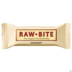 Raw Bite Bio Riegel Coconut 50g, A-Nr.: 4252632 - 01