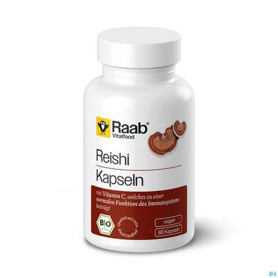Reishi Kapseln Bio Raab 80st, A-Nr.: 5871610 - 01