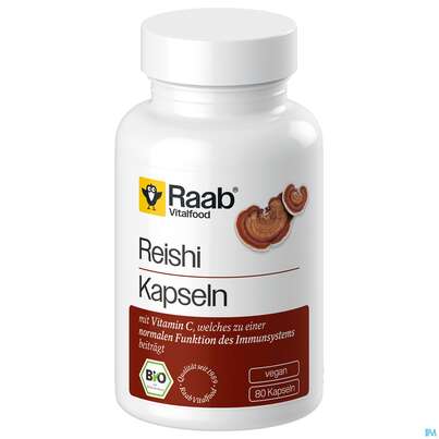 Reishi Kapseln Bio Raab 80st, A-Nr.: 5871610 - 02