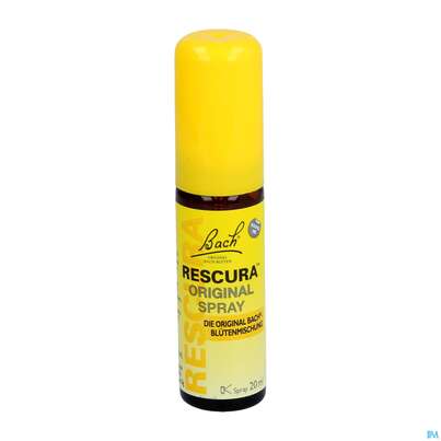 Sie sehen eine Packung Rescura Spray 20ml, Produktbild: 03 Rescura Spray 20ml, A-Nr.: 4089161 - 03