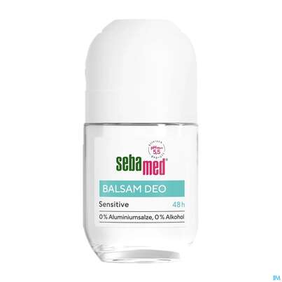 Sie sehen eine Packung Sebamed Deo Roll On Balsam 50ml, Produktbild: 01 Sebamed Deo Roll On Balsam 50ml, A-Nr.: 4084844 - 01