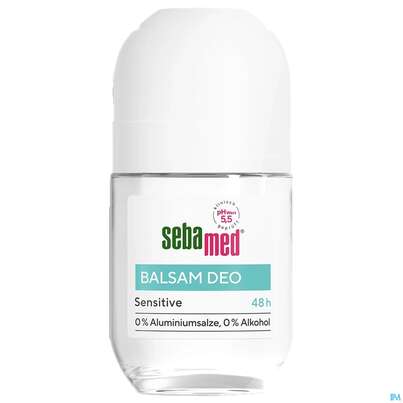 Sie sehen eine Packung Sebamed Deo Roll On Balsam 50ml, Produktbild: 02 Sebamed Deo Roll On Balsam 50ml, A-Nr.: 4084844 - 02