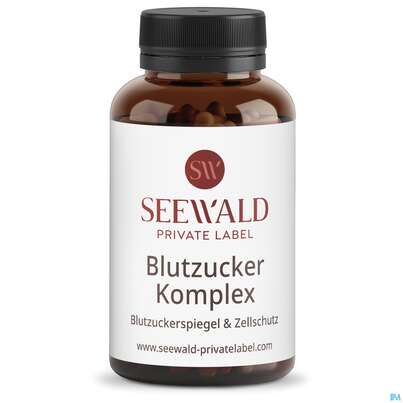 Sie sehen eine Packung Seewald Blutzucker Komplex 60 St, Produktbild: 01 Seewald Blutzucker Komplex 60 St, A-Nr.: 4911201 - 01