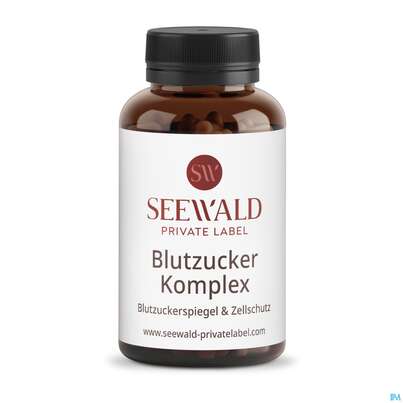 Sie sehen eine Packung Seewald Blutzucker Komplex 60 St, Produktbild: 02 Seewald Blutzucker Komplex 60 St, A-Nr.: 4911201 - 02