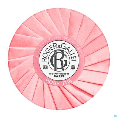 Sie sehen eine Packung Seifen Roger & Gallet Wellbeing/soap/box Heritage Rose The 100g, Produktbild: 01 Seifen Roger & Gallet Wellbeing/soap/box Heritage Rose The 100g, A-Nr.: 5733492 - 01