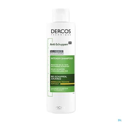 Sie sehen eine Packung Shampoon Vichy/dercos Anti-schuppen Pflege Trockenes Haar 200ml, Produktbild: 02 Shampoon Vichy/dercos Anti-schuppen Pflege Trockenes Haar 200ml, A-Nr.: 3610058 - 02