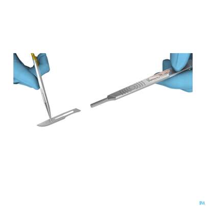 Sie sehen eine Packung Skalpellklingen Swann Morton Gr 20 Smks20 1pk, Produktbild: 04 Skalpellklingen Swann Morton Gr 20 Smks20 1pk, A-Nr.: 0952841 - 04