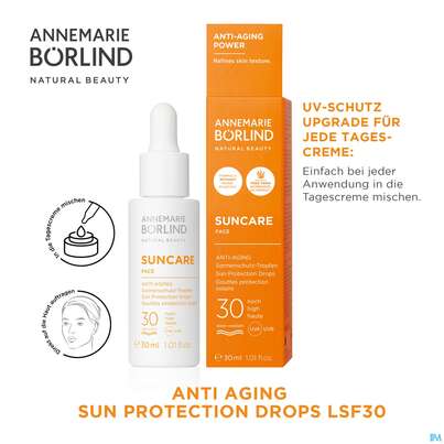 Sie sehen eine Packung Sonnenprodukte Boerlind Sun Drops Lsf30 60390 30ml, Produktbild: 09 Sonnenprodukte Boerlind Sun Drops Lsf30 60390 30ml, A-Nr.: 5953325 - 09