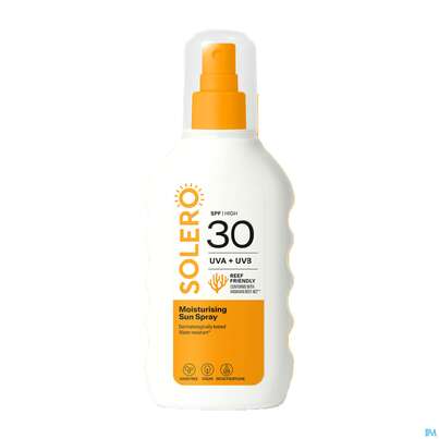 Sonnenprodukte Solero Spray/feuchtigkeit- Spendend Spf30 200ml, A-Nr.: 5917424 - 01