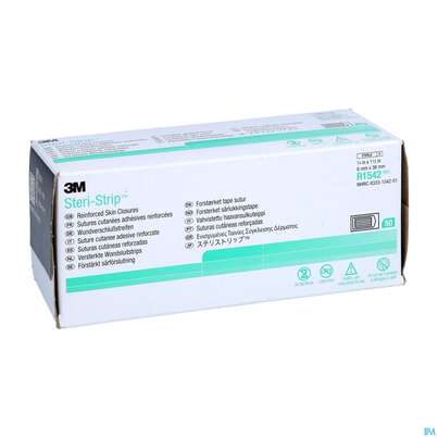 Steri Strips (3m) Wundverschluss-streifen Elastic 6x 38mm Nr1542 6st, A-Nr.: 2367466 - 02