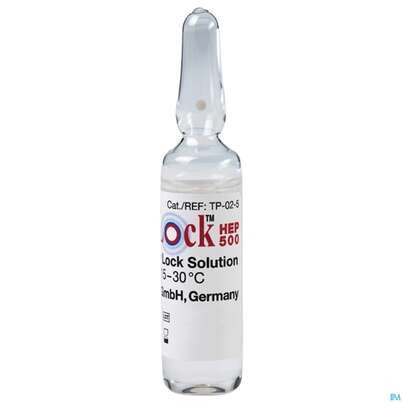 Sie sehen eine Packung Tauro Lock Ampullen Hep500 5ml 10st, Produktbild: 04 Tauro Lock Ampullen Hep500 5ml 10st, A-Nr.: 3387324 - 04
