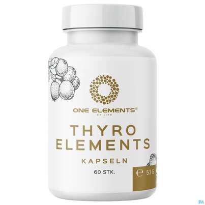 Sie sehen eine Packung Thyro Elements Kapseln 180st, Produktbild: 02 Thyro Elements Kapseln 180st, A-Nr.: 5787832 - 02