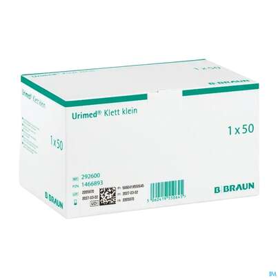 Sie sehen eine Packung Urimed Klett Small 10 10st, Produktbild: 02 Urimed Klett Small 10 10st, A-Nr.: 4778848 - 02