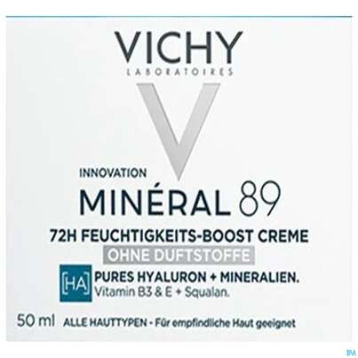 Vichy Mineral 89 Creme Ohne Duftstoffe Reichhaltig Doppe 100ml, A-Nr.: 5890062 - 01
