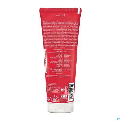 Sie sehen eine Packung Weleda Inspire Shower Cream Granatapfel 200ml, Produktbild: 04 Weleda Inspire Shower Cream Granatapfel 200ml, A-Nr.: 5909637 - 04