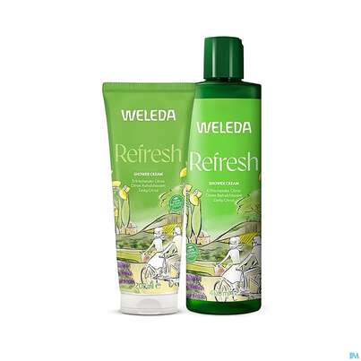 Weleda Refresh Shower Cream Citrus 400ml, A-Nr.: 5909465 - 01