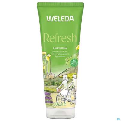 Weleda Refresh Shower Cream Citrus 400ml, A-Nr.: 5909465 - 05