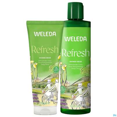 Weleda Refresh Shower Cream Citrus 400ml, A-Nr.: 5909465 - 09