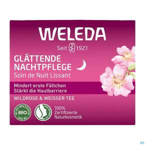 Weleda Wildrose/+weisser Tee Glaettende Nachtpflege 40ml, A-Nr.: 5838179 - 01