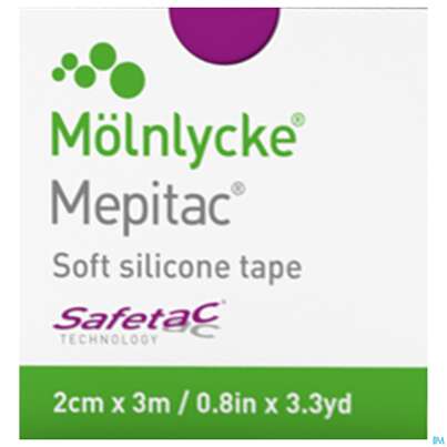 Wundverband Mepitac Silikon 2x 300cm 1st, A-Nr.: 2985572 - 01