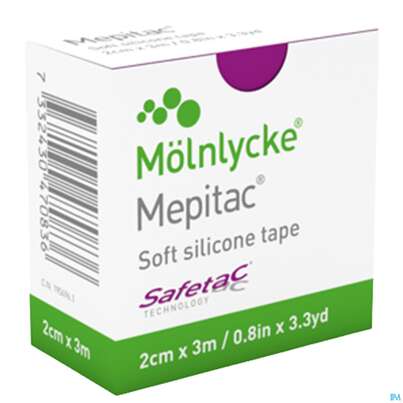 Wundverband Mepitac Silikon 2x 300cm 1st, A-Nr.: 2985572 - 02
