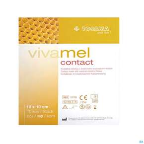 Wundverband Vivamel Contact Verband Steril M.honig 5x 5cm Nr To19707 10st, A-Nr.: 4023015 - 01