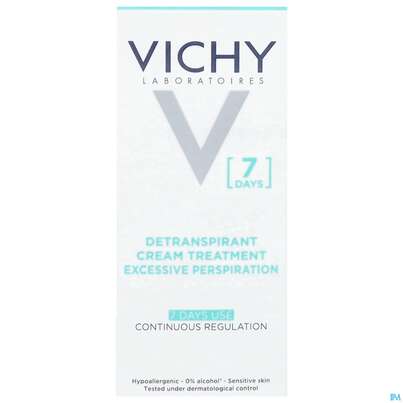 Sie sehen eine Packung Vichy Deocreme Regulierend 7 Tage Wirkung 30ml, Produktbild: 02 Vichy Deocreme Regulierend 7 Tage Wirkung 30ml, A-Nr.: 2618833 - 02