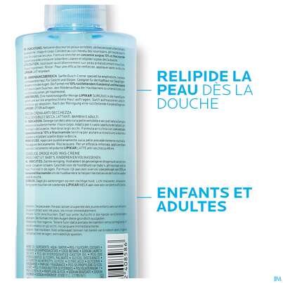 La Roche Posay Koerperpflege Lipikar/surgras Konzentr.duschcreme 750ml, A-Nr.: 5437888 - 03