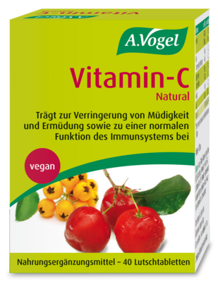 Sie sehen eine Packung A.Vogel Vitamin-C, Produktbild: 01 A.Vogel Vitamin-C, A-Nr.: 6047379 - 01